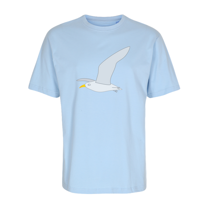 T-shirt voor kinderen van Kaatje&Mup met een vliegende meeuw
