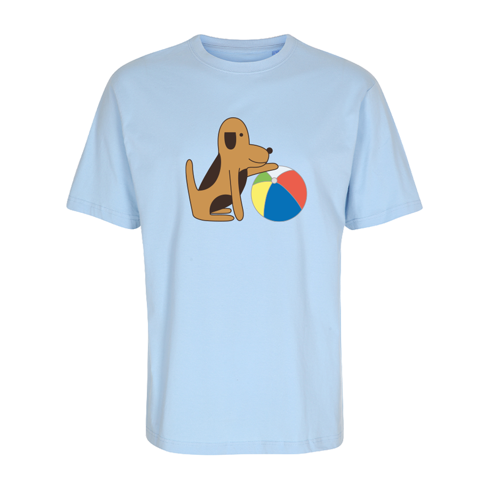 T-shirt voor kinderen van Kaatje&Mup met Mup en een strandbal — foto 5