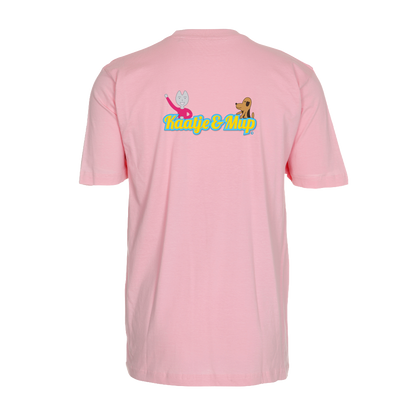 T-shirt voor kinderen van Kaatje&Mup met Mup en een strandbal — foto 4